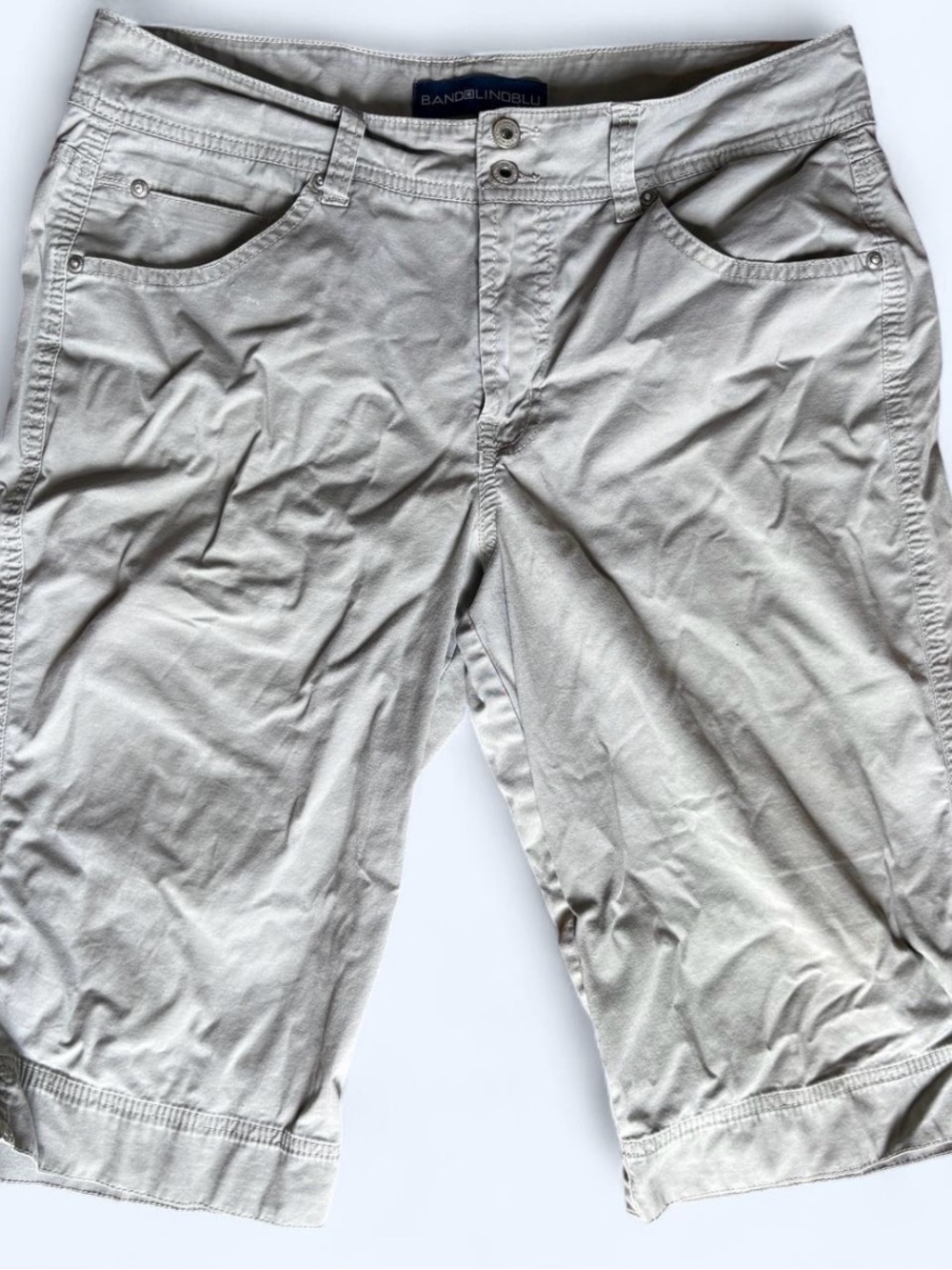 Vintage cotton capris